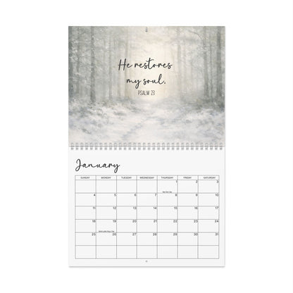 2026 Bible Verses Wall Calendar