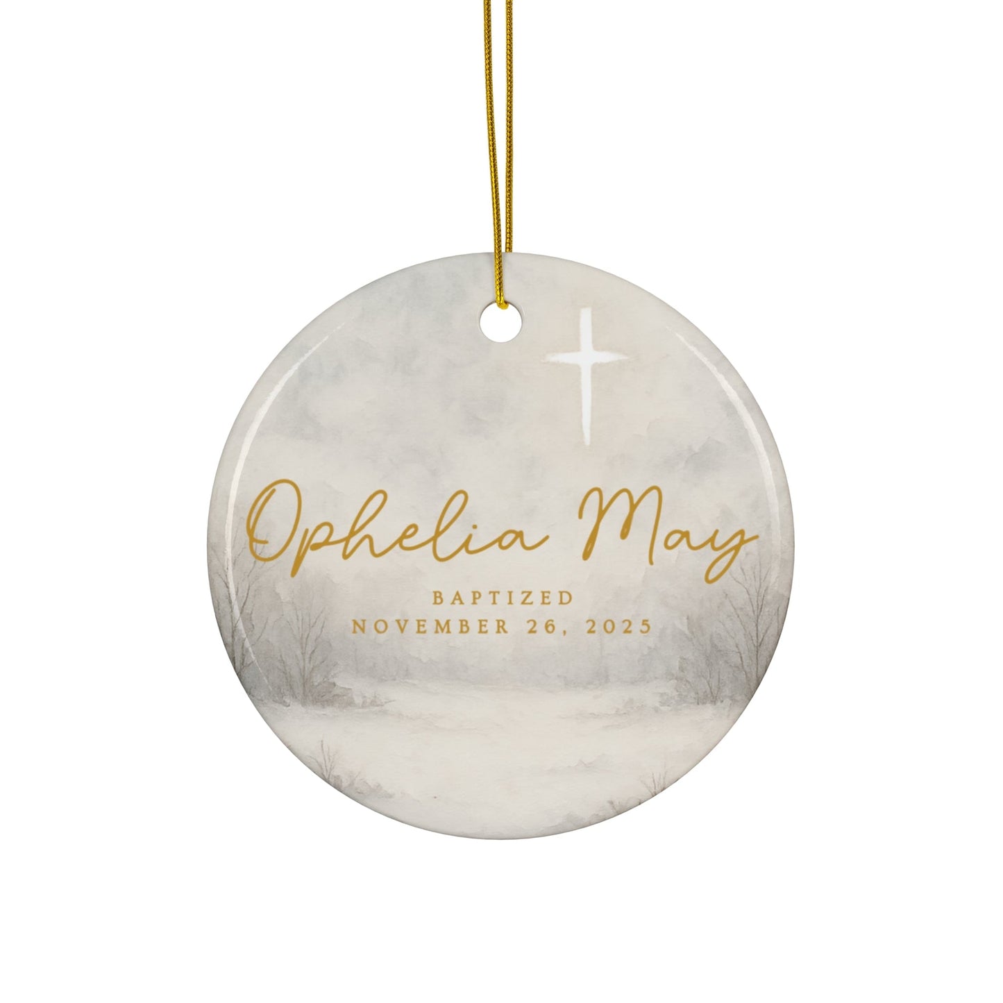 Baptism Ornament