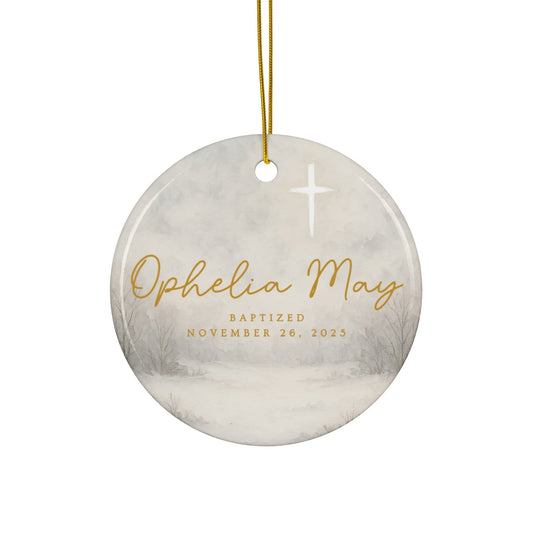Baptism Ornament