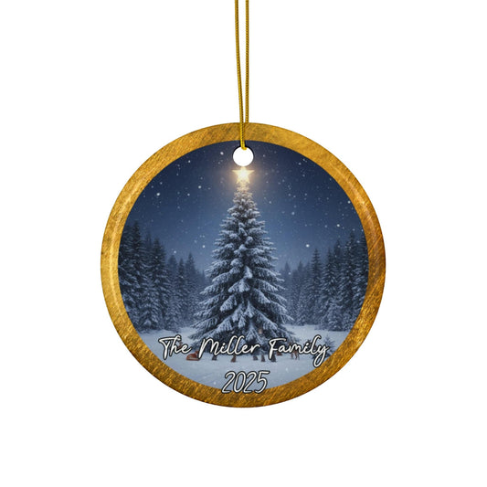 Gilded Christmas Ornament