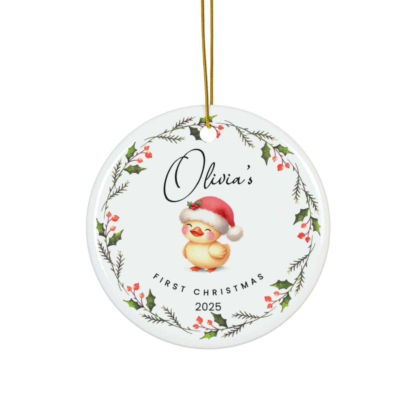 Baby's First Christmas Ornament