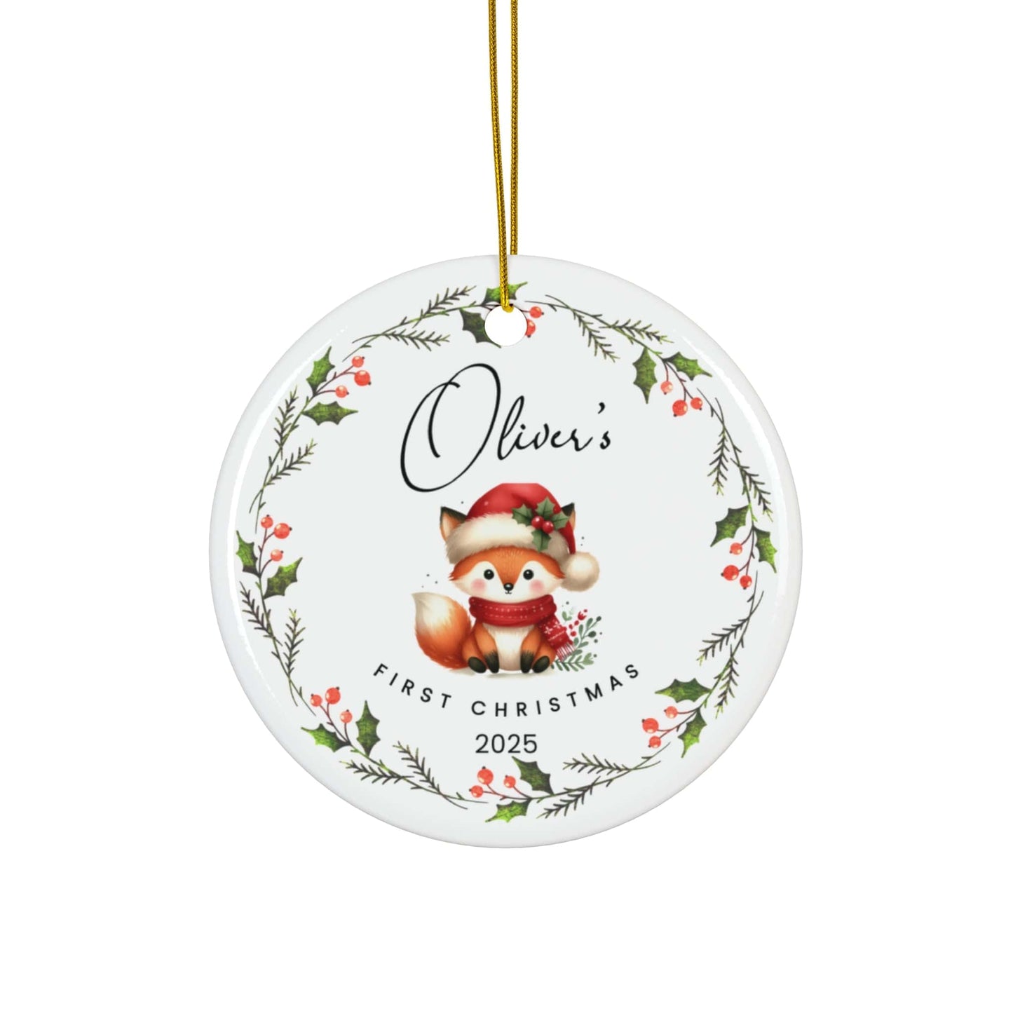 Baby's First Christmas Ornament