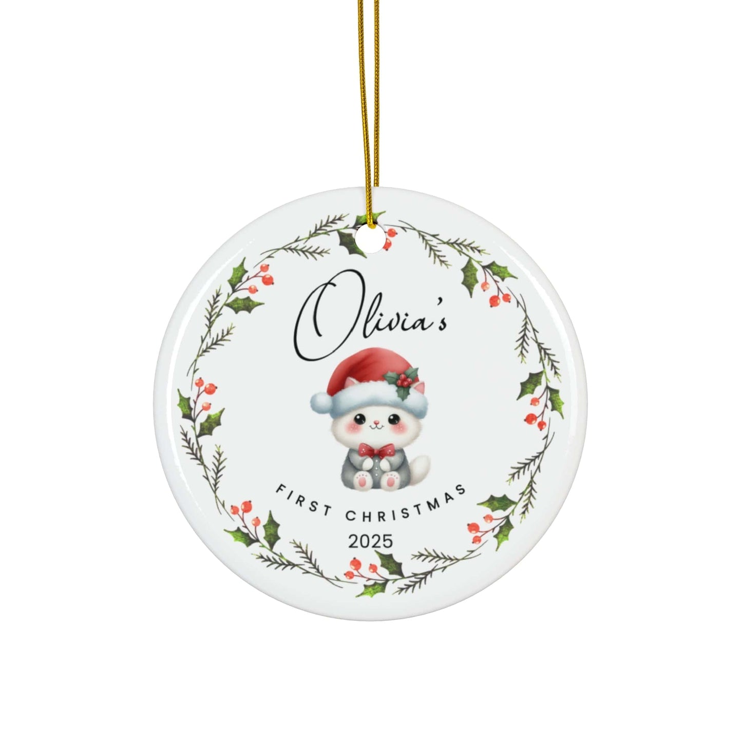 Baby's First Christmas Ornament