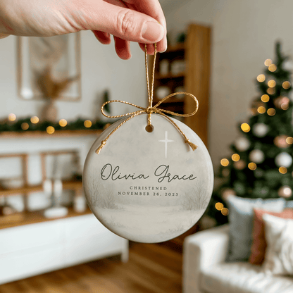 Christening Ornament