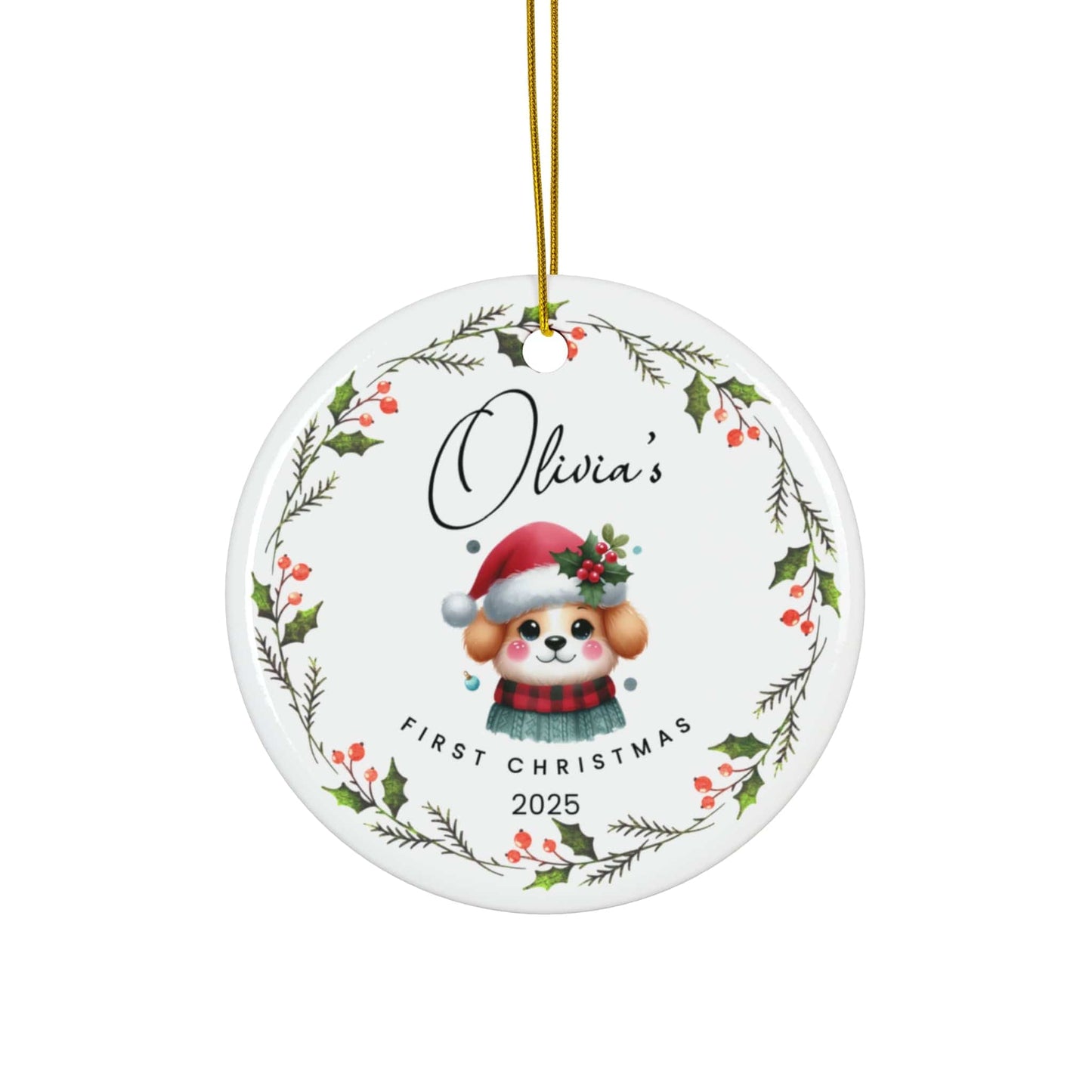 Baby's First Christmas Ornament