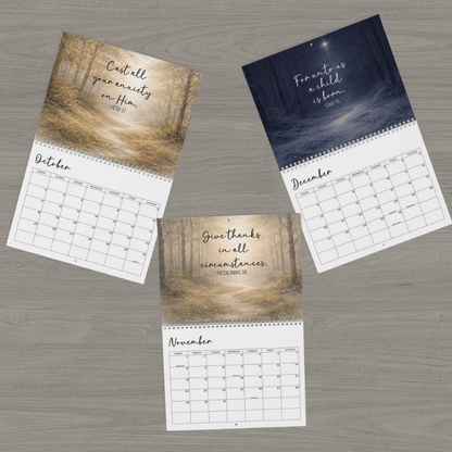 2026 Bible Verses Wall Calendar