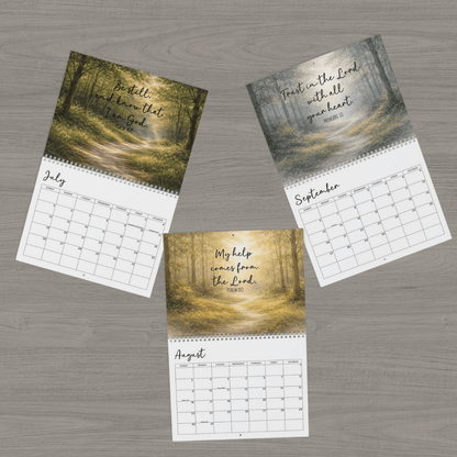 2026 Bible Verses Wall Calendar