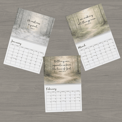 2026 Bible Verses Wall Calendar